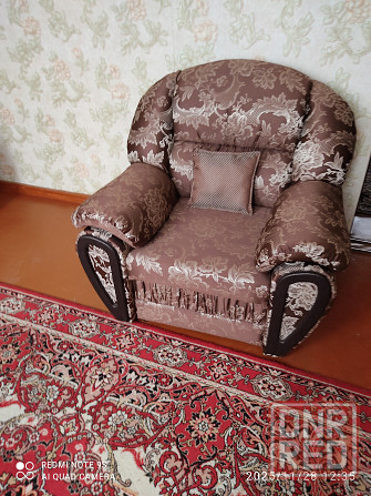 Мягкая мебель диван и два кресла Макеевка - изображение 2