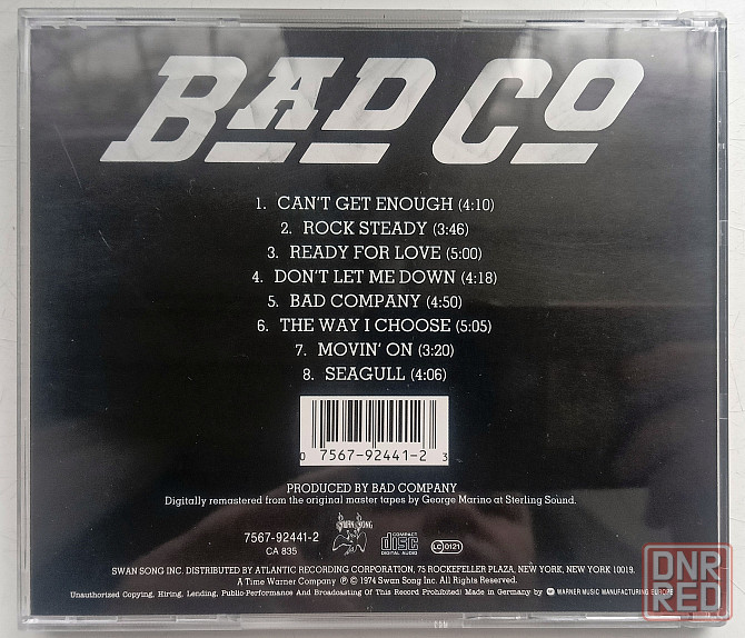 Bad Company (1974) Bad Co - CD, фирменный (Germany) Макеевка - изображение 2