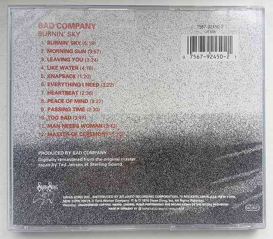 Bad Company (1975) Burning Sky - CD, фирменный (Germany) Макеевка