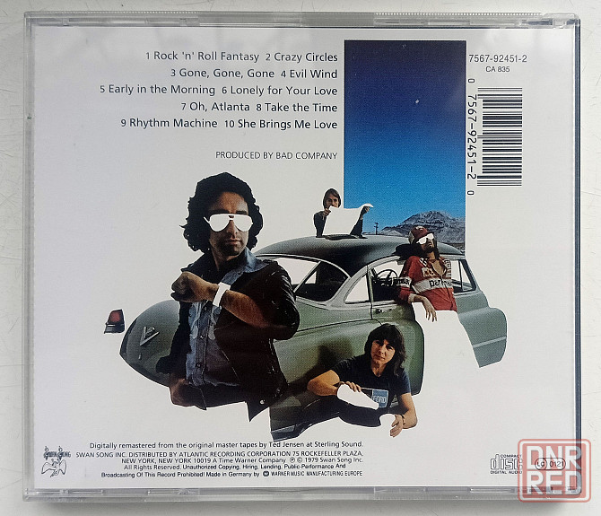 Bad Company (1979) Desolation Angels - CD, фирменный (Germany) Макеевка - изображение 2