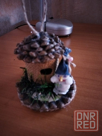 Елочная игрушка "Снеговик ". Ручная работа. Стаханов - изображение 4