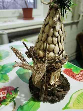 Декоративная игрушка "избушка". ручная работа. Стаханов