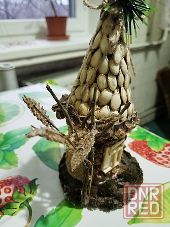 Декоративная игрушка "избушка". ручная работа. Стаханов - изображение 4