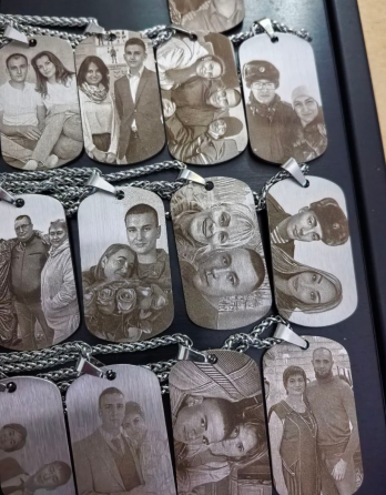 Подвеска с вашим фото/текстом Макеевка