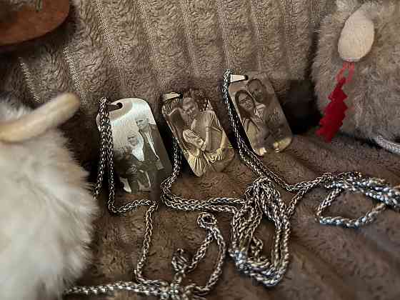 Подвеска с вашим фото/текстом Макеевка