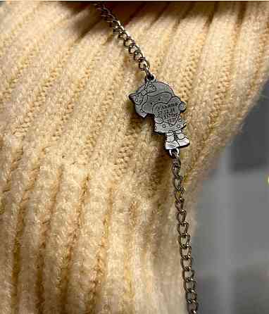 Браслет Метрика с вашей гравировкой Макеевка