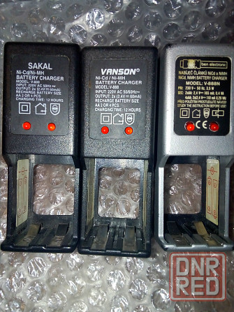 Зарядное устройство для аккумуляторных батареек аа (3 шт.) Донецк - изображение 1