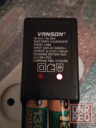 Зарядное устройство для аккумуляторных батареек аа (3 шт.) Донецк - изображение 2