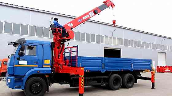 Манипулятор Аренда стрела 8тон, 23м вылет, борт 7м Донецк