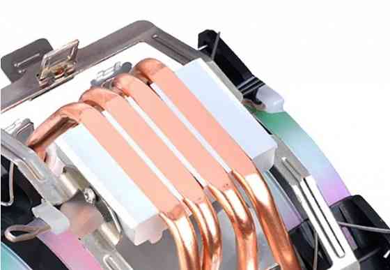 Кулер для процессора башенный 4 тепловые трубки Донецк