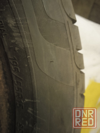 Продам шины резина летняя 195/55 R15 Шахтерск - изображение 1