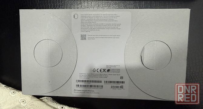 Apple Watch Ultra 2 49mm Black Ti Black Ocean Band Макеевка - изображение 3