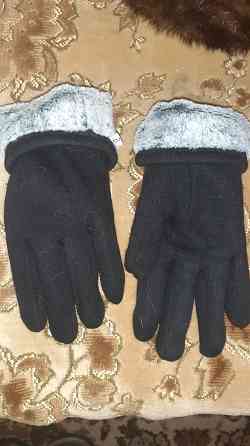 Женские перчатки с нат.мех. Макеевка