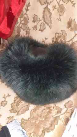 Женская шапка ( песец на коже ) Макеевка