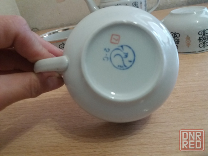 Сервиз чайный чашки чайник ссср Донецк - изображение 8