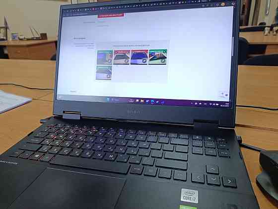 Нотубук hp Omen rtx3070 i7-10750h 16гб озу 1ТБ SSD M2 nvme Донецк