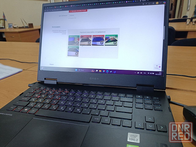 Нотубук hp Omen rtx3070 i7-10750h 16гб озу 1ТБ SSD M2 nvme Донецк - изображение 4