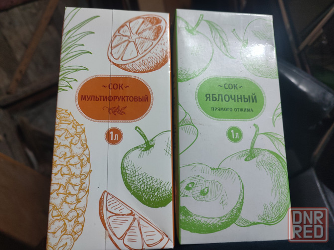 Фруктовые соки 1 литр Макеевка - изображение 1
