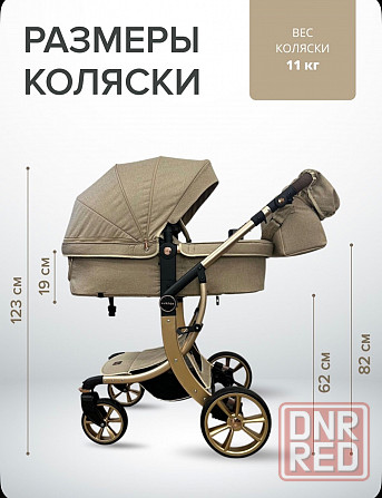 Коляска luxmom 608 2в1 Донецк - изображение 3