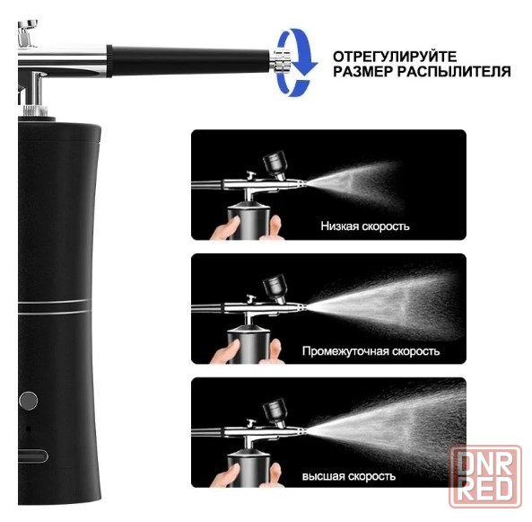 Аэрограф аккумуляторный с компрессором Донецк - изображение 2