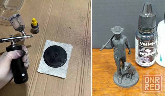 Аэрограф аккумуляторный с компрессором Донецк - изображение 7