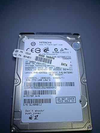 HDD Hitachi Travelstar 7K500 500GB 2.5 " Донецк