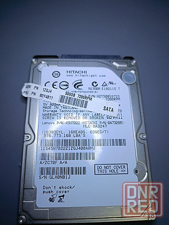 HDD Hitachi Travelstar 7K500 500GB 2.5 " Донецк - изображение 1