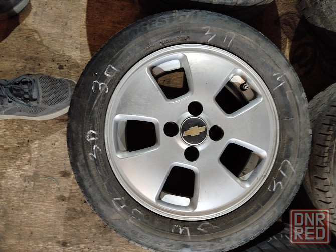 Продам диски 5 шт с шинами Шахтерск - изображение 2