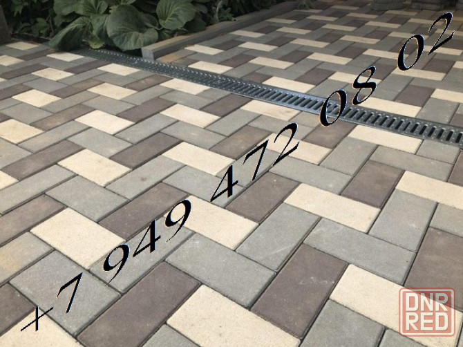 Плитка фэм "Кирпичик" 213х105х45 - со склада производителя. Донецк. Донецк - изображение 1