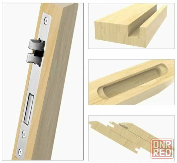 Кондуктор на фрезер для врезки замков, скрытых петель и пазов Донецк - изображение 6