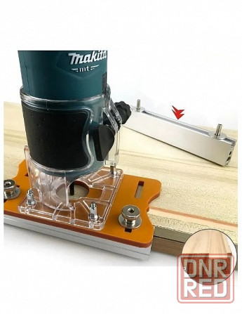 Кондуктор на фрезер для врезки замков, скрытых петель и пазов Донецк - изображение 5