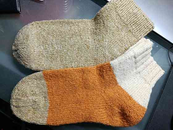 Носки вязаные шерстяные Донецк