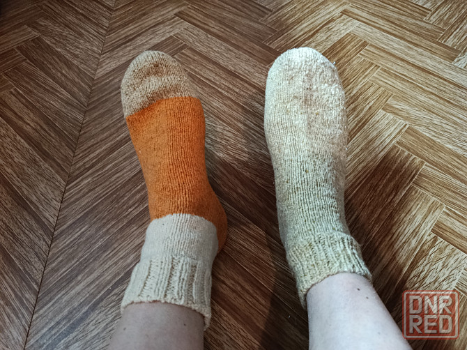 Носки вязаные шерстяные Донецк - изображение 8