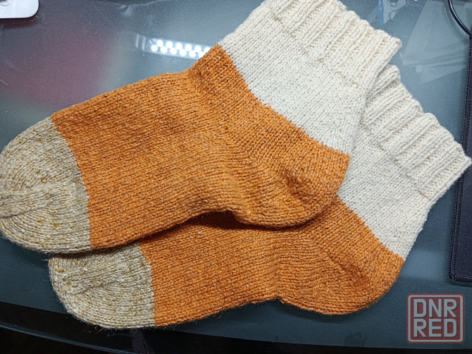 Носки вязаные шерстяные Донецк - изображение 5