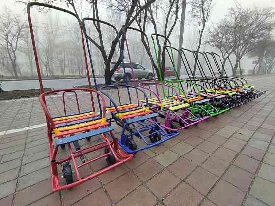 Санки с большими колесами Донецк