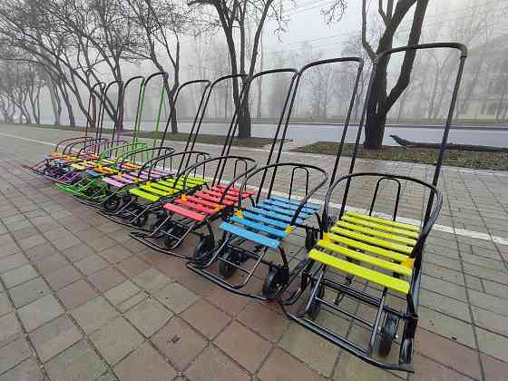 Санки с большими колесами Донецк