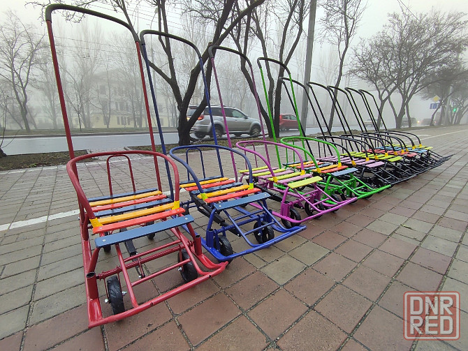 Санки с большими колесами Донецк - изображение 2