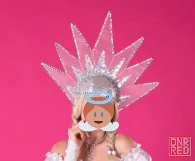 Продам кокошник Снегурочки Донецк - изображение 1