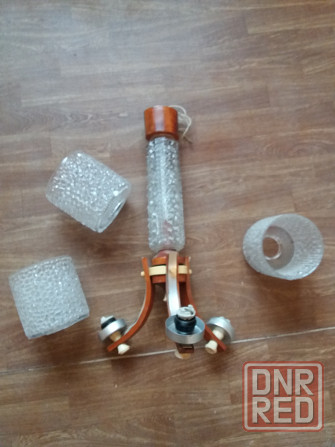 люстра светильник каркас плафоны хрусталь декор Донецк - изображение 2