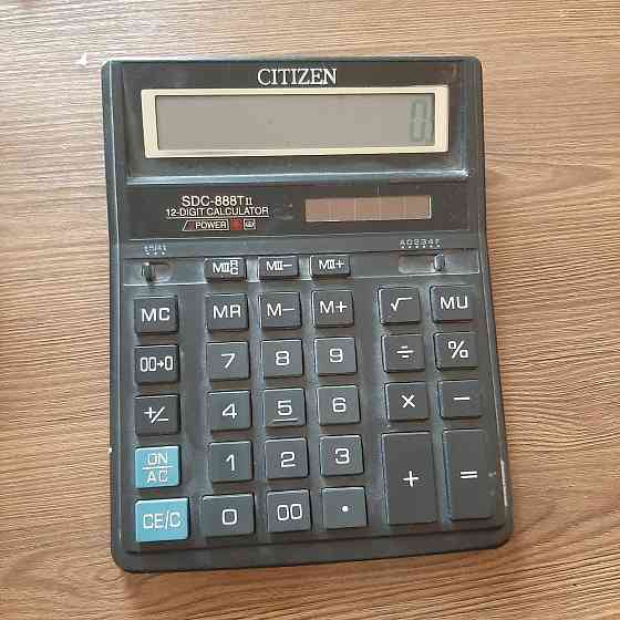 Калькулятор бухгалтерский Citizen SDC-888 и sdc-9800v Донецк