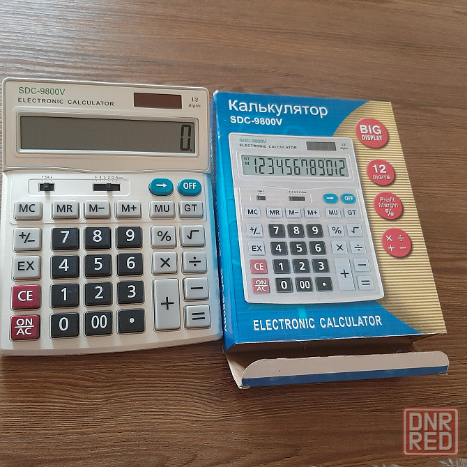 Калькулятор бухгалтерский Citizen SDC-888 и sdc-9800v Донецк - изображение 3