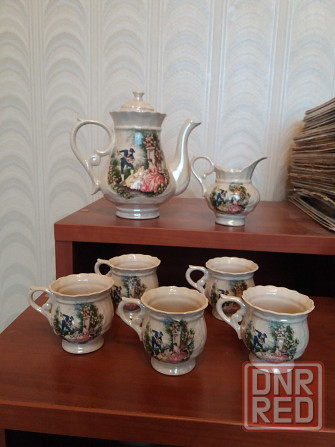 Продам кофейный сервиз Мадонна пастушка ссср Донецк - изображение 2