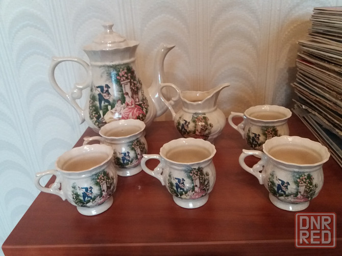 Продам кофейный сервиз Мадонна пастушка ссср Донецк - изображение 1