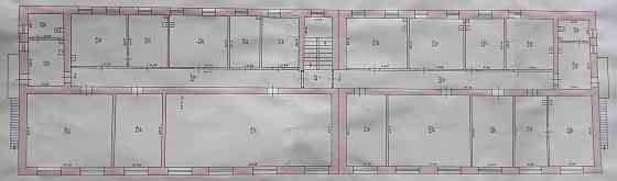 Здание (2 этажа, 882,6 м2), гараж (82,8 м2) с земельным участком (2127 м2) Горловка