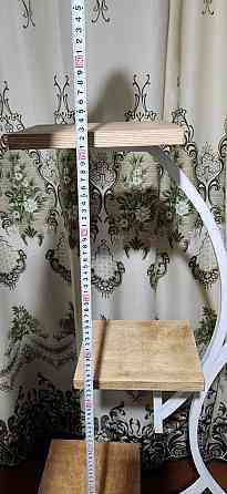 Этажерка для цветов - надёжная, красивая, сварная конструкция. Горловка