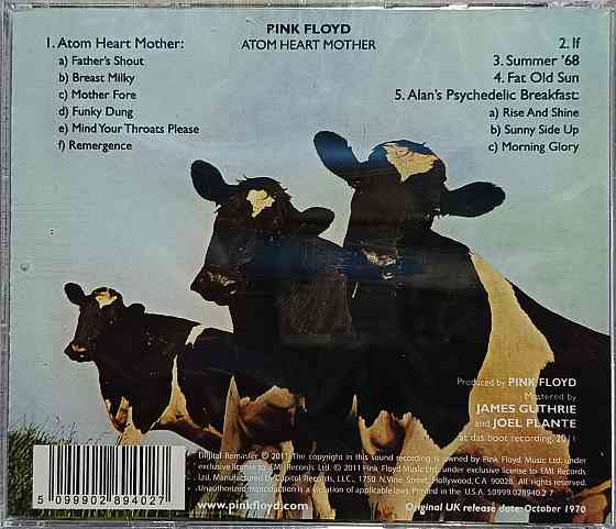 CD диск Pink Floyd -Atom Heart Mother Донецк