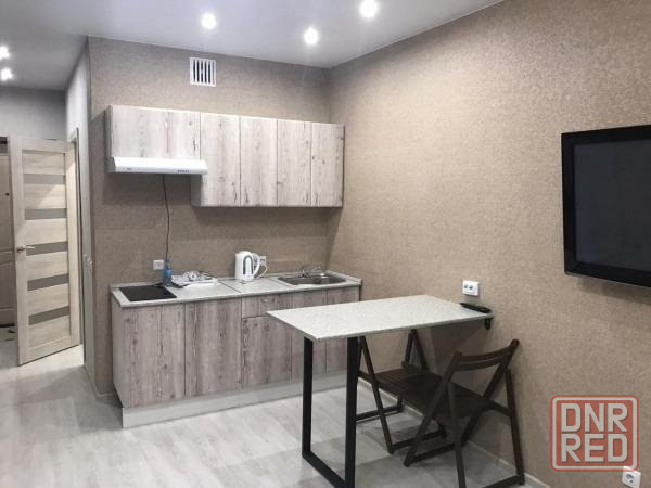 Сдается уютная евро-студия в Калининском районе на ул. Герцена. Донецк - изображение 7