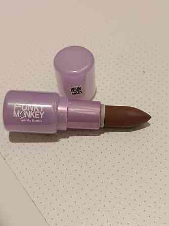 Плюшевая губная помада в лиловом коричневом оттенке Funky Monkey Донецк