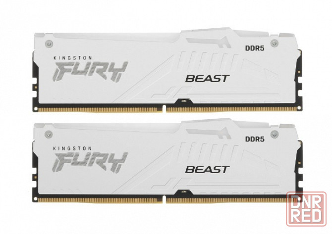Оперативная память DDR5-6000 32 GB Kingston FURY Beast White RGB [KF560C30BWEAK2-32] Донецк - изображение 3