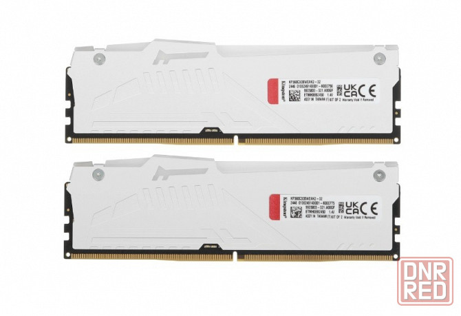 Оперативная память DDR5-6000 32 GB Kingston FURY Beast White RGB [KF560C30BWEAK2-32] Донецк - изображение 4
